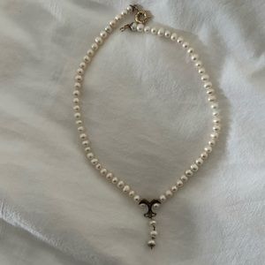 Vintage natural pearl necklace